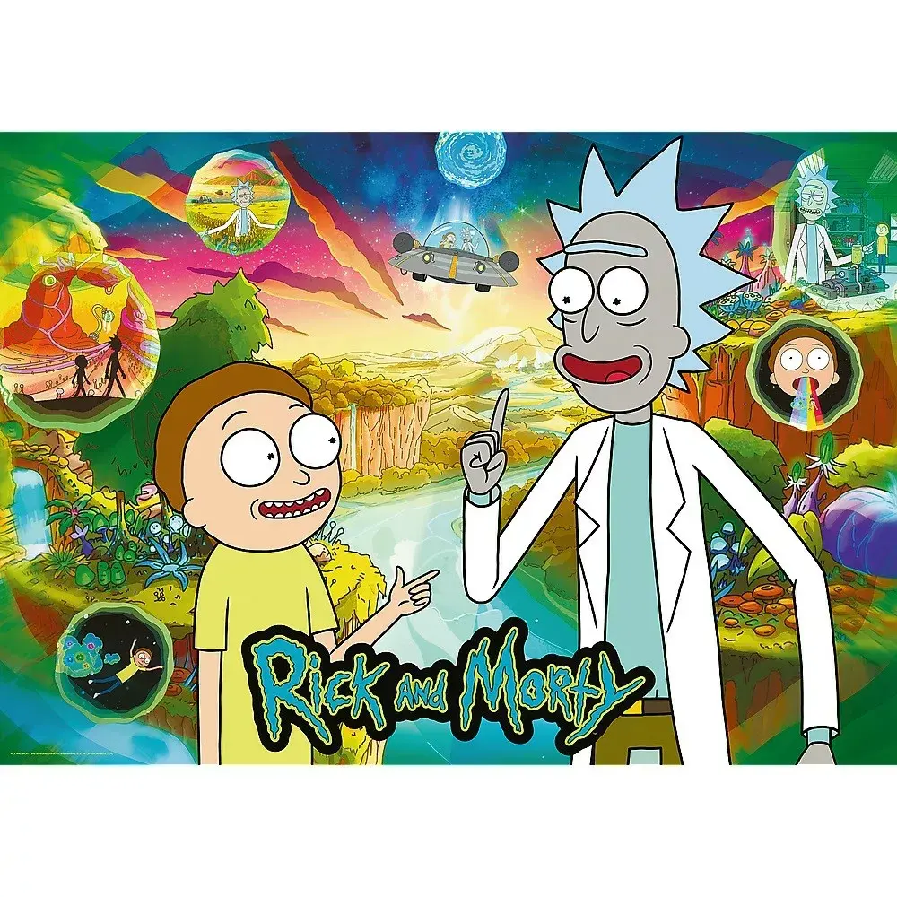 TREFL Rick and Morty Premium Plus 1000 gab. 10838 Photo 2