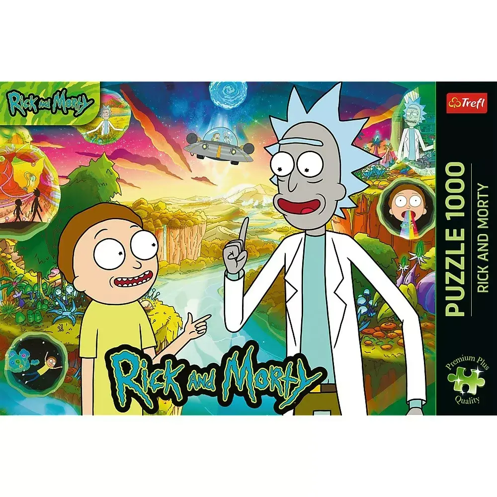 TREFL Rick and Morty Premium Plus 1000 gab. 10838 Photo 3