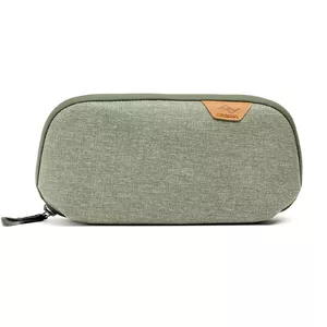 Small Travel Tech Pouch by Peak Design BTP-S-SG-1 — compact organizer for cables, chargers, accessories, sage