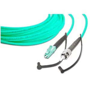 Fibre optic cable Lightwin LSP-50 LC-ST 2.0 OM3 ST 2 m Aqua