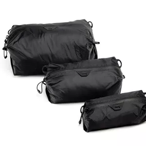 Packing cube set Peak Design Ultralight Packing Cube Bundle 3 pcs Black Nylon