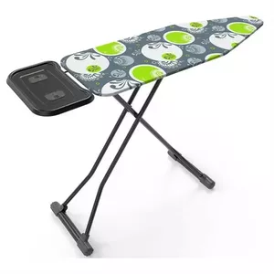 Gludināšanas dēlis LAMART LT8094 — 125×45 cm, regulējama augstums 80–102 cm, salokāms ar transporta fiksatoru un tvaika atgrūdošu virsmu