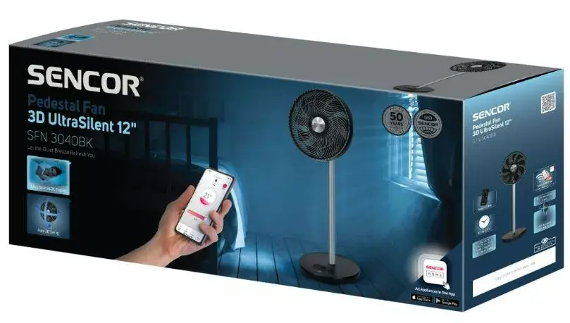 Вентилятор Sencor SFN3040BK Photo 6