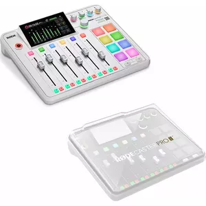 Audio interfeiss Rode RodeCaster Pro II balts — daudzkanālu USB ierakstu konsole