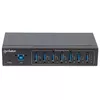 USB Хаб Manhattan USB-A 7-Port Industrial Photo 4