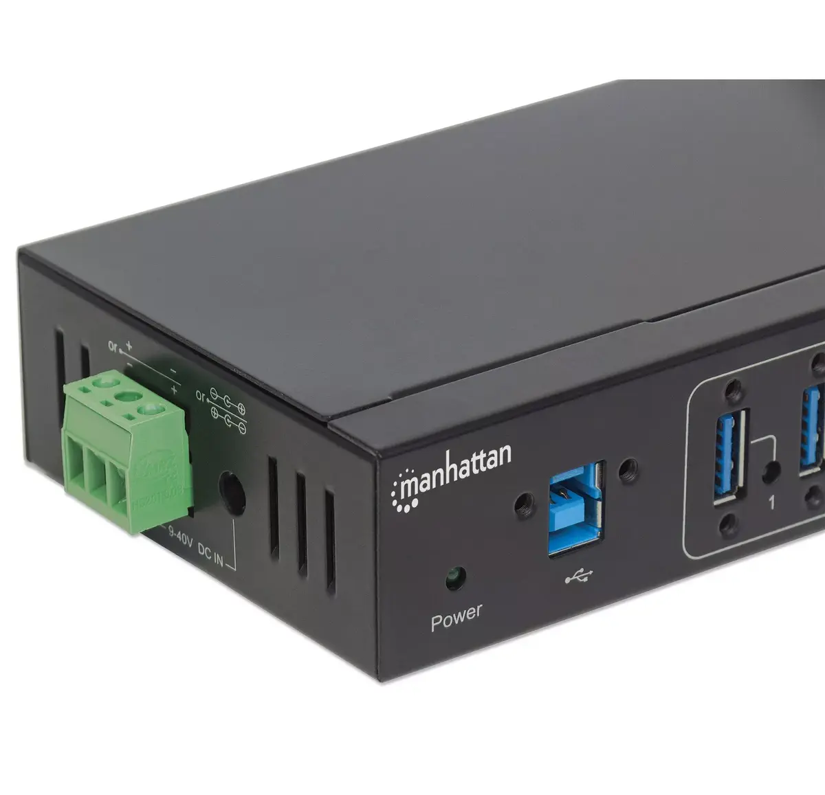 USB Хаб Manhattan USB-A 7-Port Industrial Photo 7