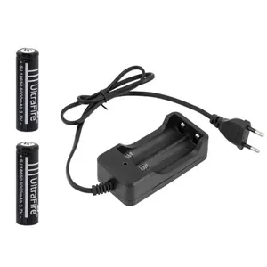 Lādētāja komplekts BLACKMOON LC5 ar 2 × 18650 akumulatoriem 6000 mAh