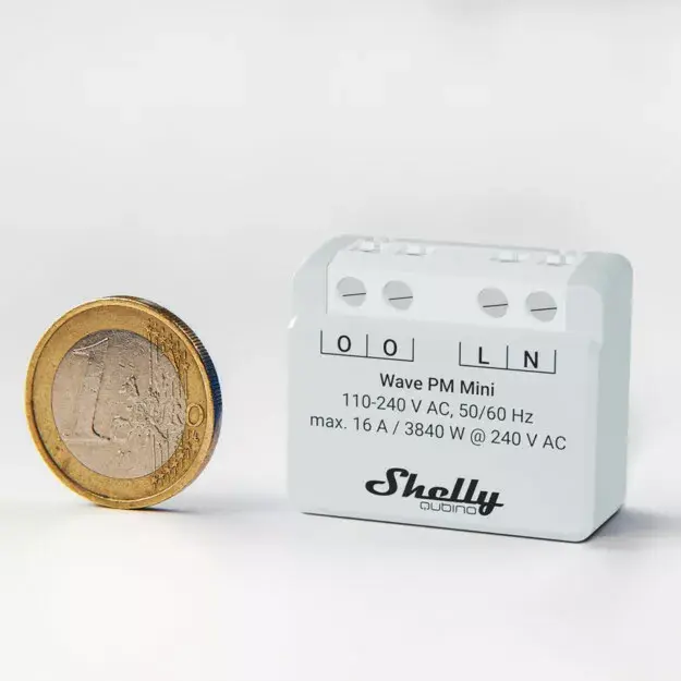 Vieds slēdzis Shelly Qubino Wave PM Mini Photo 2