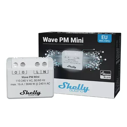 Vieds slēdzis Shelly Qubino Wave PM Mini Photo 5