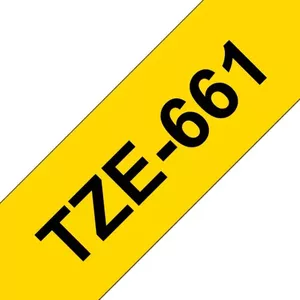 Brother TZE-661 marķēšanas lenta TZ