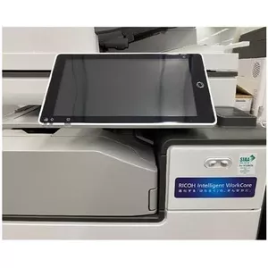 Touch panel antibacterial film Ricoh 440106 Type A — protective film for touchscreen surfaces, antimicrobial coating, custom-cut sheet