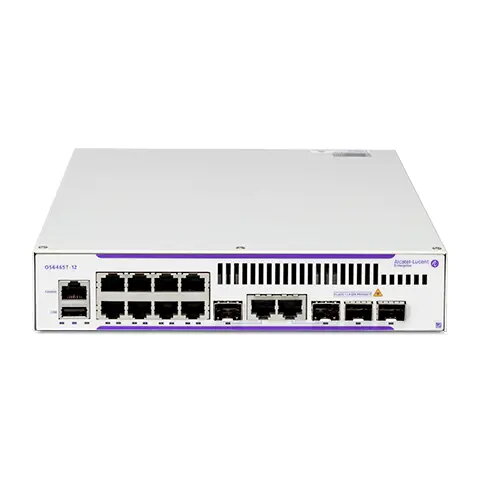 Alcatel OS6465T-12 Ethernet komutators ar Gigabit