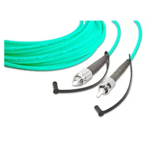 Fibre optic cable Lightwin LSP-50 FC-ST 2.0 OM3 ST FC 2 m Aqua
