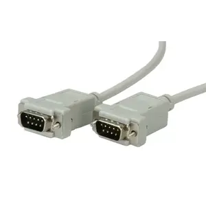 RS232 Cable DB9 M - M VALUE 1.8 m