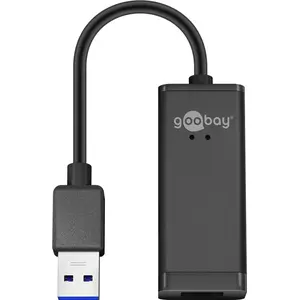 Сетевая карта Goobay 39038 Ethernet 1000 Mbit/s USB проводная