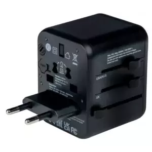 Power Plug Adapter Universal Verbatim 49544 USB 2A 3A