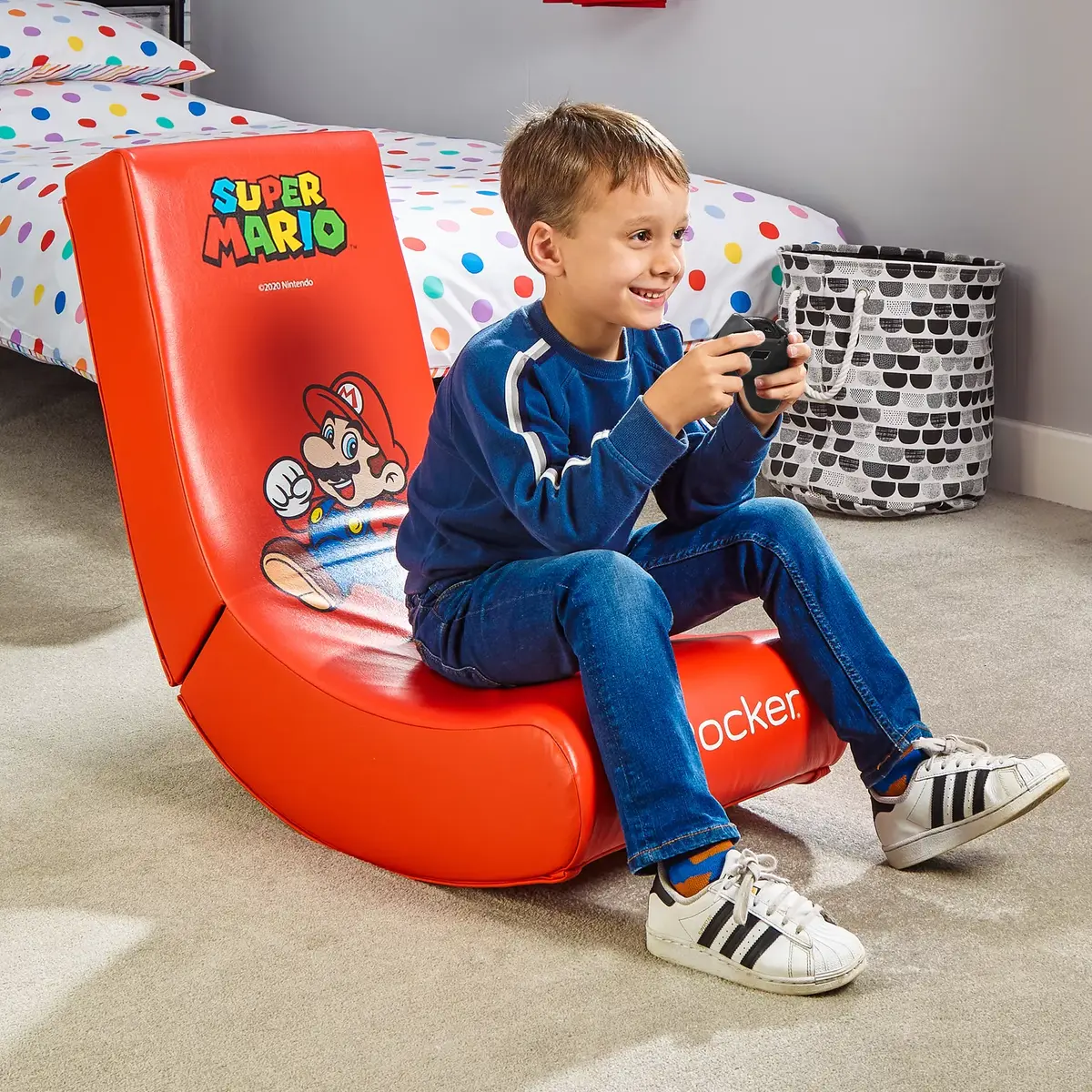 Spēļu krēsls X Rocker Video Rocker Mario Photo 3