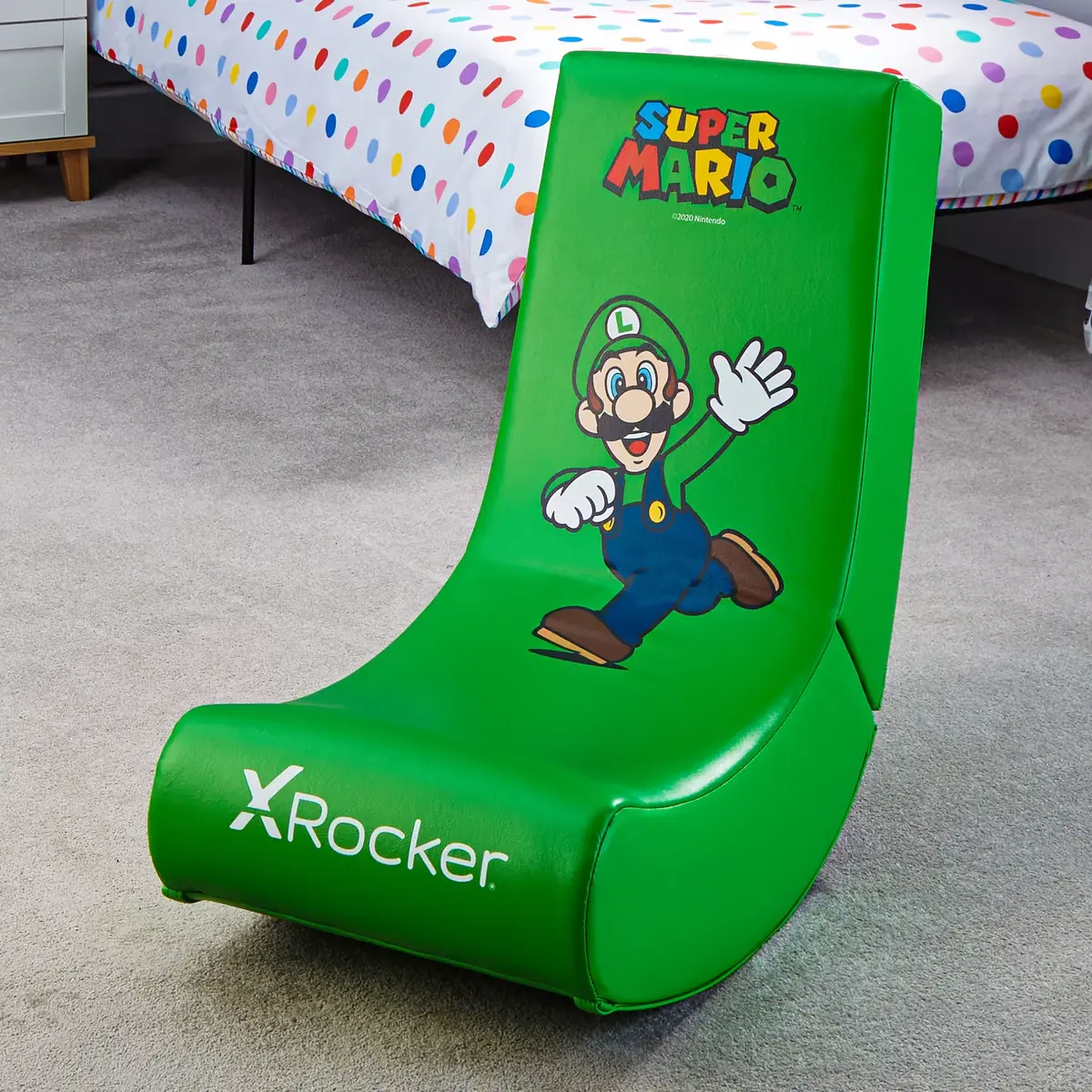 Игровое кресло X Rocker Super Mario Joy Collection Луиджи Photo 10