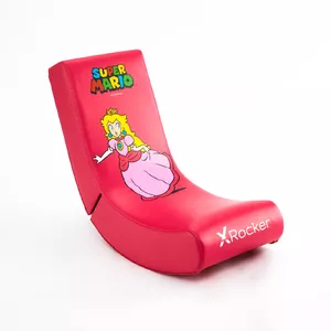 Console gaming chair X Rocker Video Rocker Peach Pink Red
