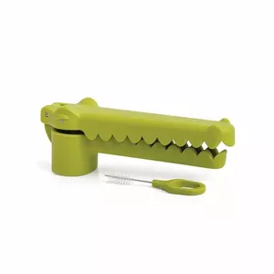 Пресс для чеснока с ручкой Ototo Design Garligator Зеленый Пластик Сталь
