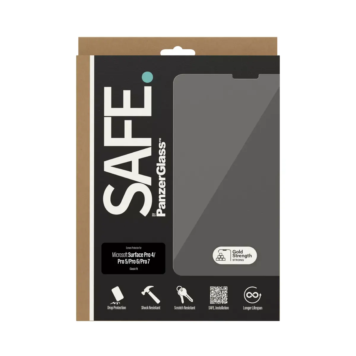 Screen Protector Glass PanzerGlass SAFE. by Surface Pro 4 Pro 5 Pro 6 Pro 7 Photo 3