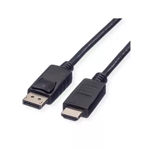 ROLINE Recycled Material 11.45.5781 video cable adapter 2 m DisplayPort HDMI Black