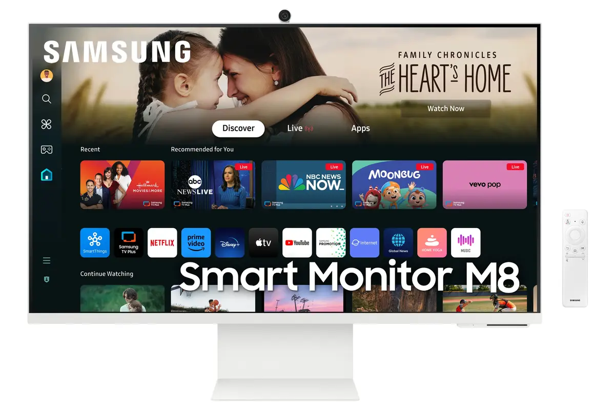 Samsung M80D datora monitors 32" 3840