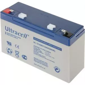 Battery ULTRACELL 6V 12Ah (sealed lead‑acid) 6V/12AH‑UL
