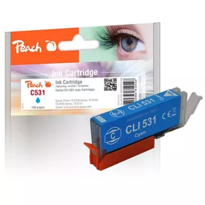Cartridge Peach CLI-531 6120B002 cyan compatible