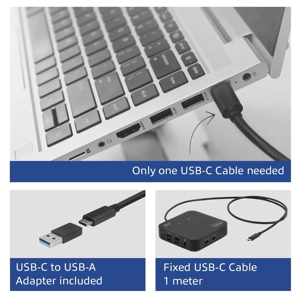 ACT USB-C dokstacija 4K Photo 7