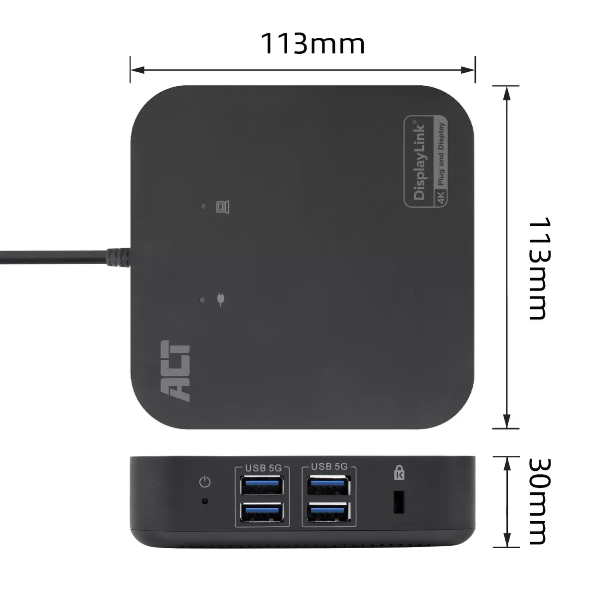 ACT USB-C dokstacija 4K Photo 13