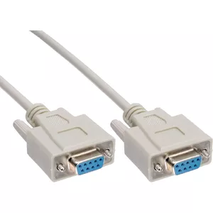 InLine serial cable DB9 female / female direct 3m
