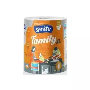Kitchen towel Family Grite XL — 2-ply, 1 roll, 250 sheets (45 m)