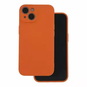 Protective silicon case iLike for Samsung Galaxy A25 5G — orange
