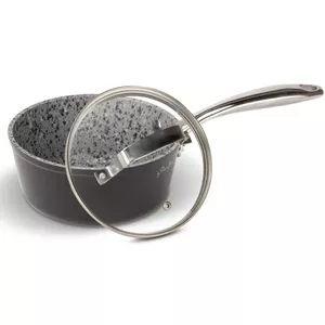 Saucepan LAMART LT1261 16 cm with lid, aluminium non-stick pan, stainless steel handle