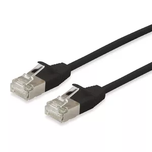 Сетевой кабель Equip Cat.6A F/FTP Slim Patch Cable RJ-45 20м Черный