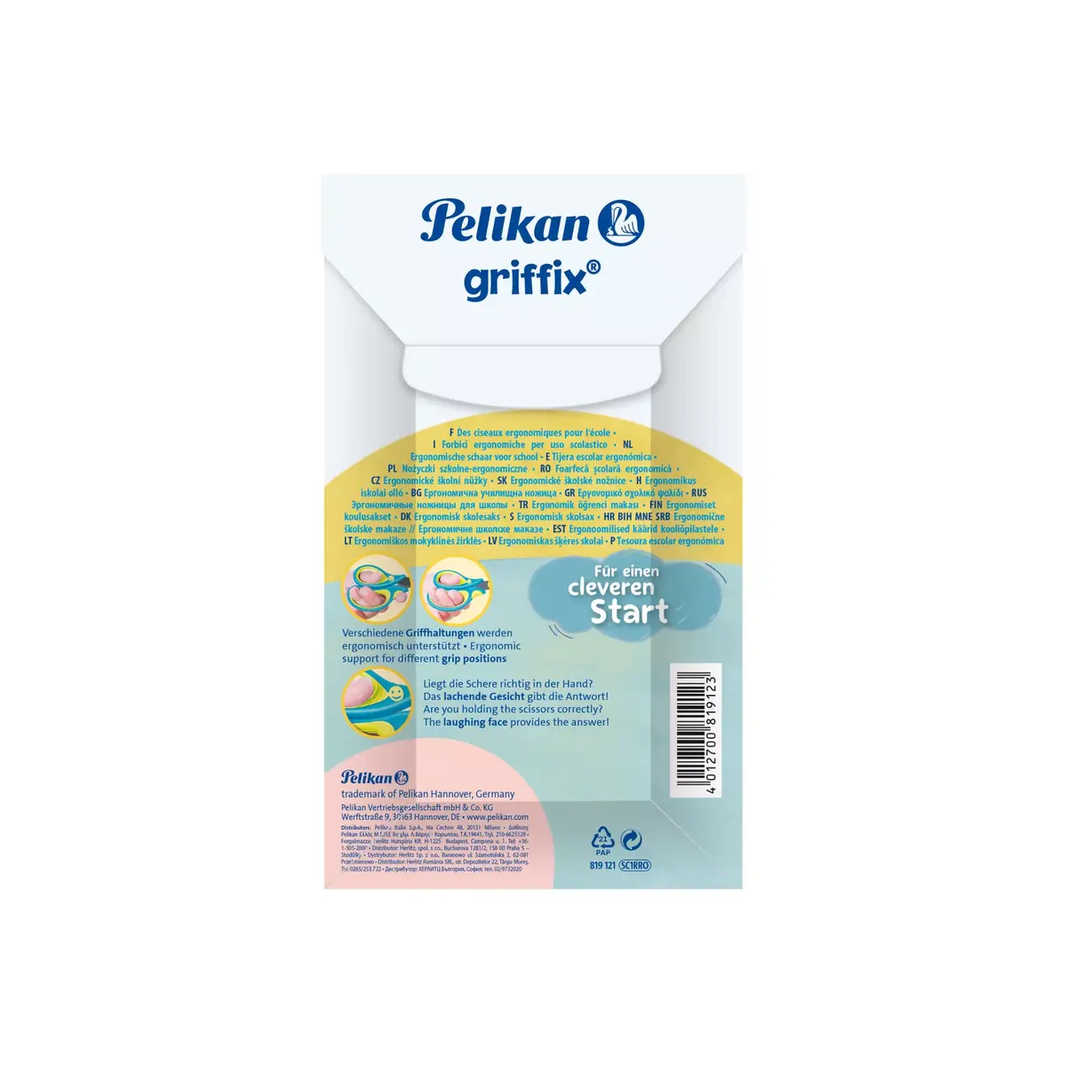 Šķēres Pelikan Griffix Universal Photo 6