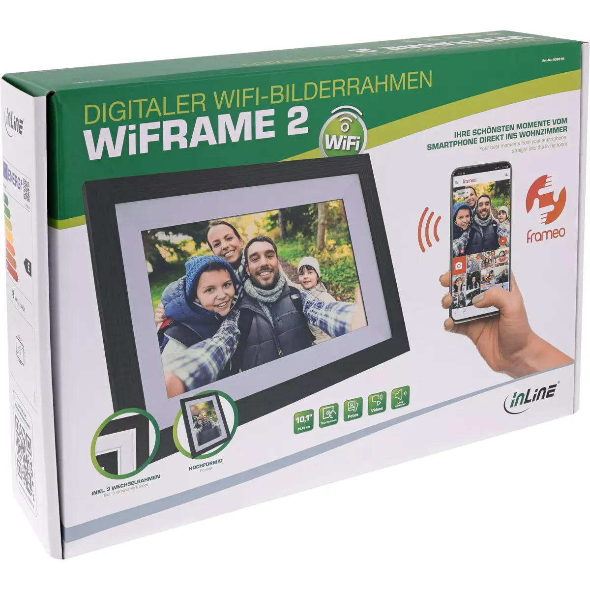 InLine WiFi фоторамка WiFRAME 2 Photo 10