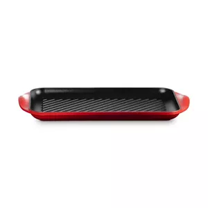 Сковорода-гриль Le Creuset 20132400600460 Прямоугольная Черная Красная 252мм