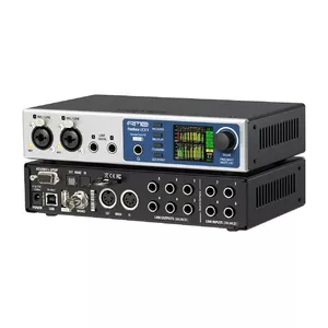 Audio interfeiss RME Fireface UCX II — 20 in / 20 out, USB, ADAT, S/PDIF, Word Clock, 2 XLR combo, 2 instrumenta ieejas