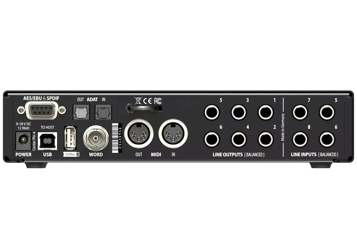 RME Fireface UCX II аудиоинтерфейс Photo 3