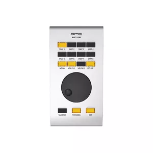 USB pults RME ARC USB priekš TotalMix FX saderīgām kartēm — tālvadība RME audio interfeisiem