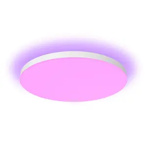Philips Hue White and colour ambience Datura viedais griestu gaismeklis Large Bluetooth un Zigbee Baltā krāsā
