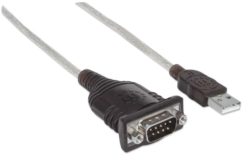 Кабель-конвертер Manhattan USB-A в Serial 1.8м Photo 2