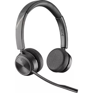 Headset Poly Savi 7220 Office Binaural Wireless 120m Range Black