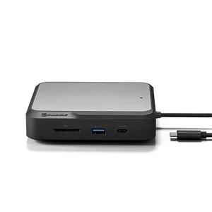 Laptop dock ALOGIC DUCD2 USB 3.2 Gen 2 Type-C with 100W PD, 1GbE, SD card reader, 10 Gbps data
