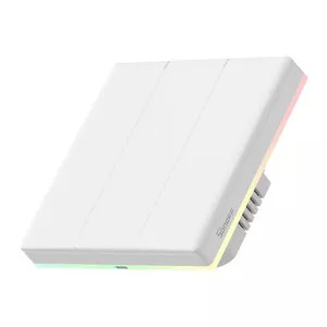Wall smart switch Sonoff T5 3C 3-channel Wi‑Fi touch (flush-mounted)