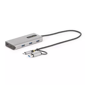 USB-C Мультипортовый адаптер StarTech.com 167B-USBC-MULTIPORT Двойной HDMI 4K 3x USB-A