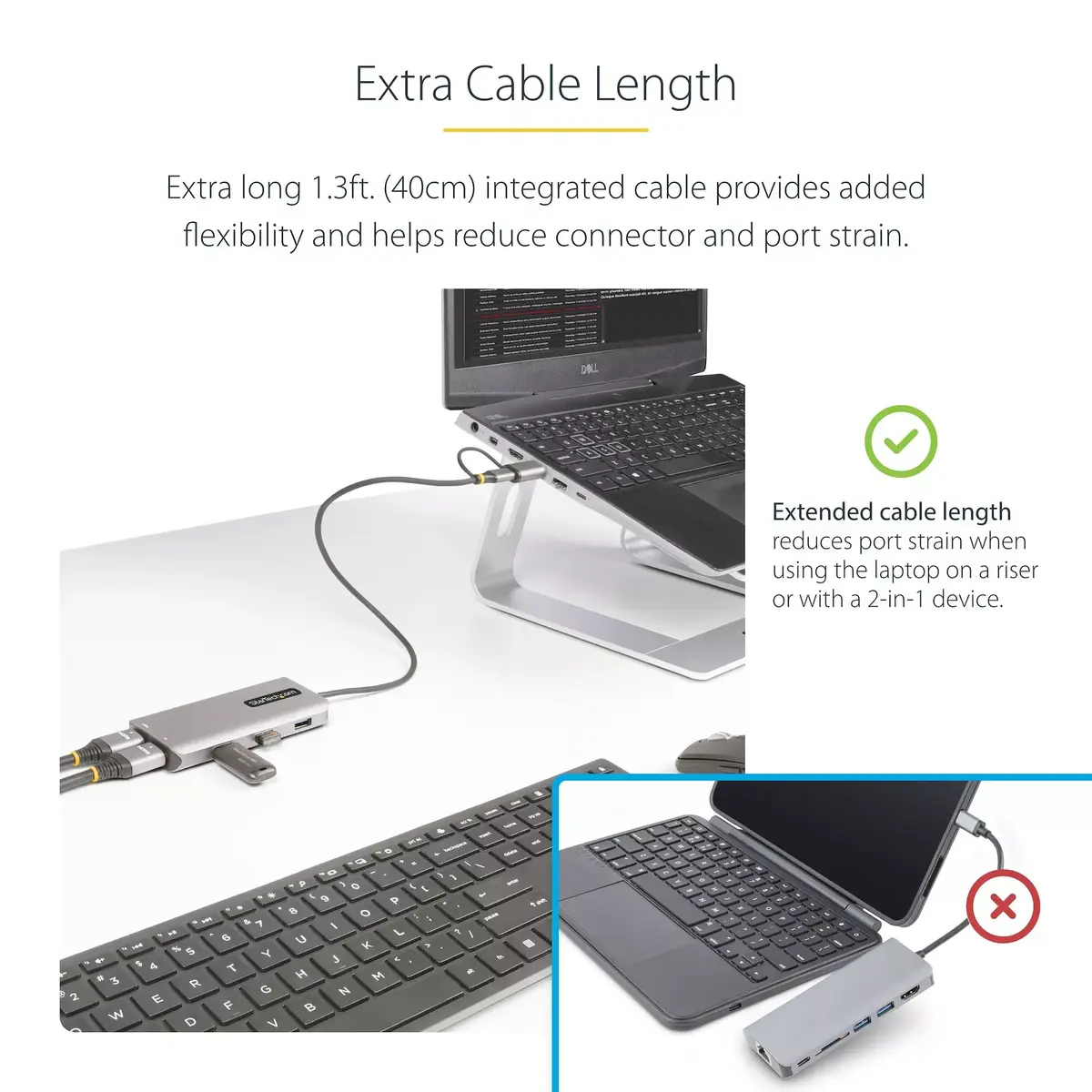USB-C Multiport adapter StarTech.com 167B-USBC-MULTIPORT Photo 5