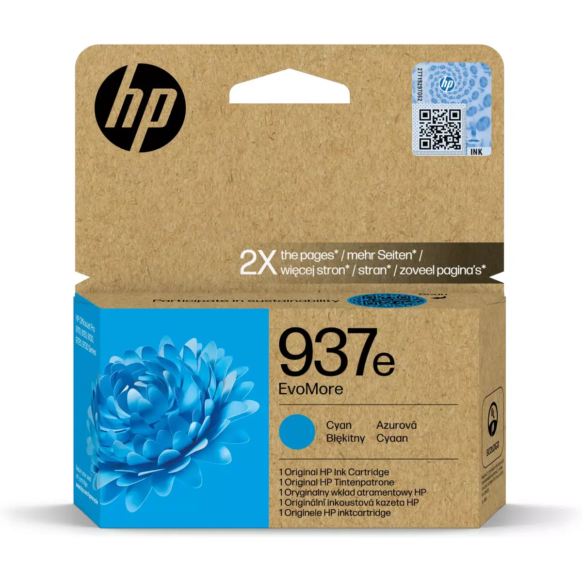 Kārtridžs HP Ink 4S6W6NE 937E XL Cyan Photo 2